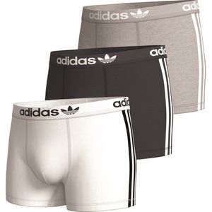 Adidas Originals Trunk (3PK) Heren Onderbroek - zwart - Maat M