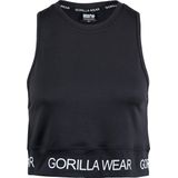 Gorilla Wear Colby Cropped Tank Top - Zwart - L