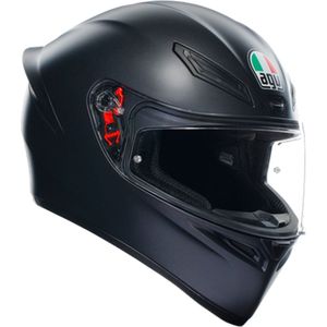 AGV K1 S E2206 Mat zwart Integraalhelm - ECE goedkeuring - Maat XXL - Integraal helm - Scooter helm - Motorhelm - Zwart - ECE 22.06 goedgekeurd