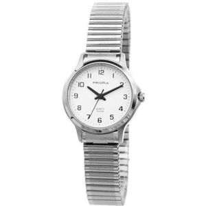 Prisma Stainless Steel Dames horloge P8360 - Staal