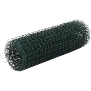 vidaXL-Kippengaas-25x0,5-m-staal-met-PVC-coating-groen