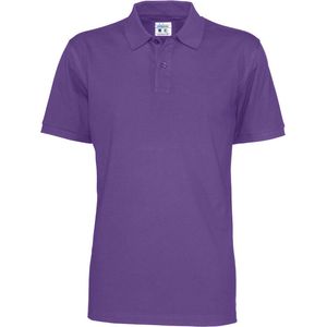 Cottover POLO PIQUE MAN - GOTS GECERTIFICEERD 141006 - Paars - M