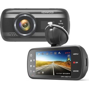 Kenwood DRV-A601W - 16GB 4K DashCam met geïntegreerde 3.0"" LCD, Wireless Link, GPS & G-sensor - RearCam-input