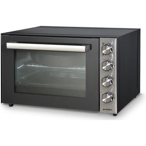 Kumtel XXL Vrijstaande Oven - 70L - Convectie - Dubbel glas - Graniet binnencoating - Hetelucht - Mini oven