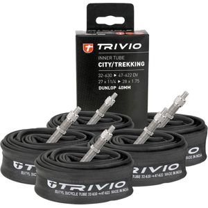 Trivio - City Binnenband 32-630 -> 47-622 DV 40MM Dunlop 5 stuks voordeelpakket
