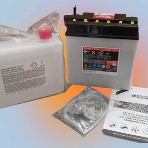 Moto M41 YTX7A-BS accu 6Ah 100A 12Volt Voor Scooters Motoren Alarmsystemen en meer