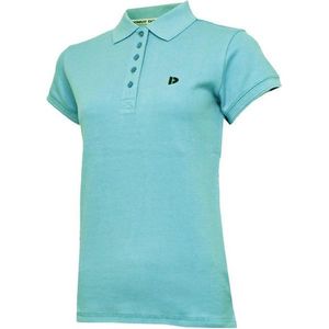 Donnay Polo Pique - Poloshirt - Dames - Maat S - Aqua Splash