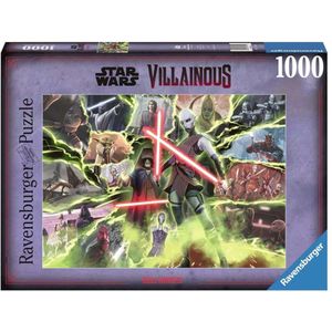 Ravensburger Puzzel Star Wars Villainous: Asajj Ventress - Legpuzzel - 1000 stukjes