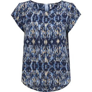 ONLY ONLVIC S/S AOP TOP NOOS PTM Dames Top - Maat 38