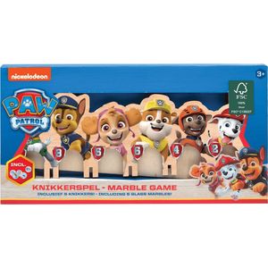 Paw Patrol Knikkerspel Inclusief 5 Glazen Knikkers (leeftijd Vanaf 3 Jaar)