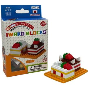 Iwako Blocks puzzel gum - Cake