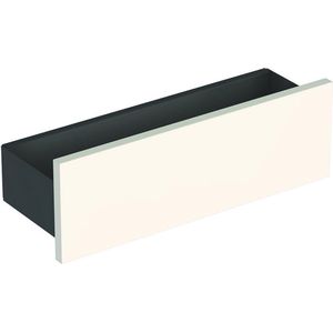 Geberit Smyle Square planchet 45 cm, lava/glans zandgrijs