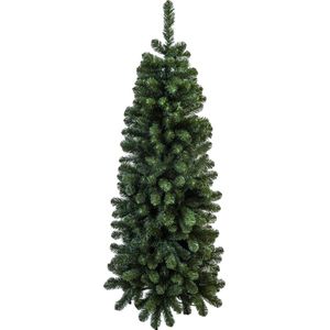 NoName Kunst Kerstboom smal 155cm groen