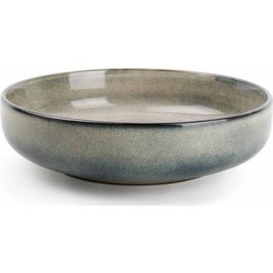 S&P MERIDIAN pastabord Ã˜ 22cm grijsgroen (set/4)
