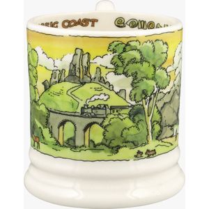 Emma Bridgewater Mug 1/2 Pint Landscapes of Dreams Jurassic Coastline