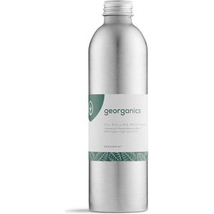 Georganics Oil Pulling mondspoeling - Sinaasappel of groene munt - Antibacterieel