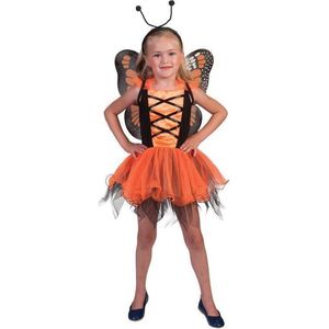 Butterfly belle orange | Verkleedkleding