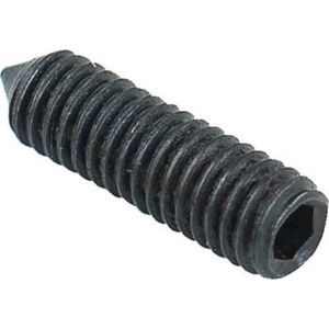 CONNEX borgbout M6 x 10 mm | Inbus | zwart | 10 stuks