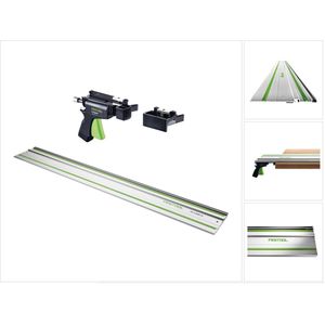 Festool geleiderail snelspanset FS 1400/2 ( 491498 ) + FS-RAPID/R ( 489790 )