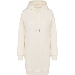 Biologische oversized sweaterjurk dames Ivory - S