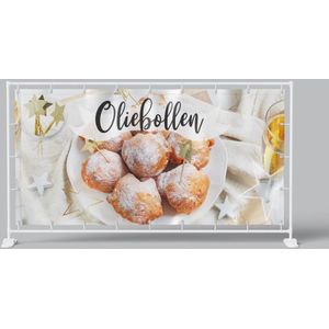 Oliebollen Spandoek 150x300cm