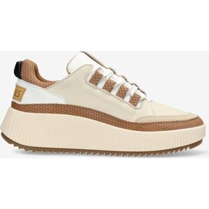 Shabbies Amsterdam Sneaker Chavi Chunky Beige - Maat 36