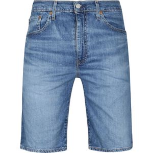 Levi's - 405 Denim Shorts Blauw - Heren - Maat 38 - Regular-fit