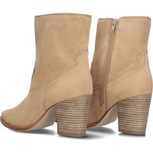 Notre-V 1girl212 Enkellaarsjes Dames - Camel - Maat 39