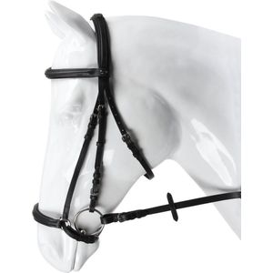 HORKA HOOFDSTEL CLASSIC FULL ZWART/ZILVER