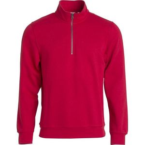 Clique Basic Half Zip 021033 - Rood - XS