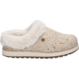 Bobs Keepsakes dames pantoffels - Natural - Maat 40