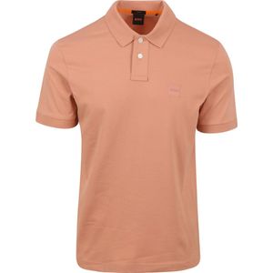 BOSS - Passenger Polo Peach - Slim-fit - Heren Poloshirt Maat 3XL