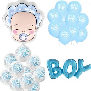 Ballonnen pakket It's a Boy 22-delig - babyshower - genderreveal - geboorte - zwanger - ballon - baby - it's a boy