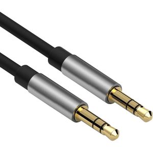 Jack Kabel - 3.5 mm naar 3.5 mm - Male to Male - Universeel - Zwart - 2 meter - Allteq