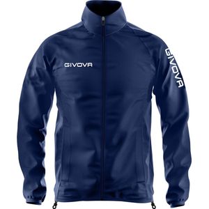 Sports Jacket Givova Wind Blue Xl