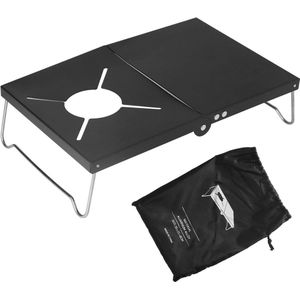 Klaptafel, campingtafel met aluminium blad