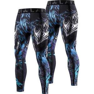 Mannen Sneldrogende Cool Compressie Fit Panty Leggings Tailleband - Sportlegging