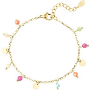 Armband technicolors - Goudkleur