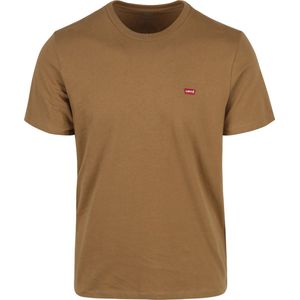 Levi's - T-shirt Original Bruin - Heren - Maat S - Regular-fit
