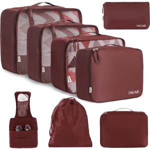 Verpakking Kubussen voor Koffer 8 Set, Lichtgewicht Bagage Verpakking Organizers Verpakking Kubussen voor Reis Accessoires