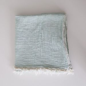 Aquatolia - Mira - mousseline stof hamamdoeken - dubbellaags - mint