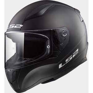 LS2 Helm Rapid Mini Single Mono FF353 mat zwart maat S