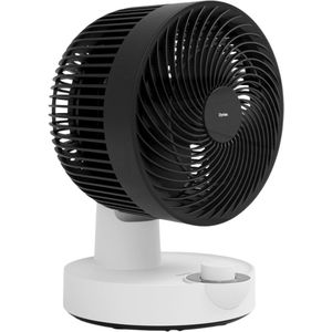 Dynter Tafelventilator Ø 22 cm – Compact, krachtig & stil – Kleine ventilator voor thuis & kantoor - Drie verschillende luchtstroom snelheden (AV23-K)