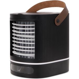 SENZA USB Mini Aircooler - Luchtkoeler Compact - Met handvat - Zwart