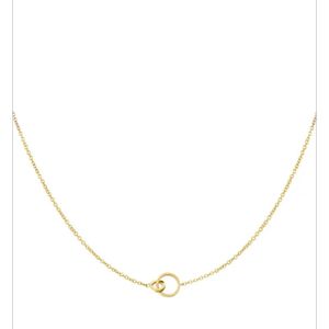 Yehwang - Ketting verbonden - Goud - Stainless steel - Nikkelvrij