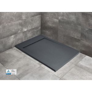 Douchebak Teos F 90x80 antraciet