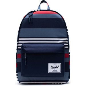 Herschel Vrije tijd rugzak Rugzak Classic X-Large Backpack 30L Malibu Stripe Peacoat Blauw Rood