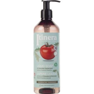 ITINERA - Regenererende Vloeibare Zeep met Sorrento Tomatenschil, 95% Natuurlijke Ingrediënten 370 ml / 1 stuks