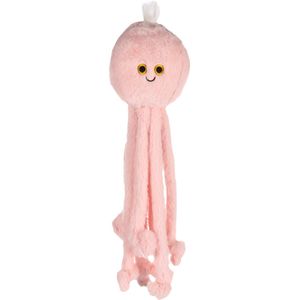 Flamingo Paulo - Speelgoed Honden - Hs Paulo Octopus Roze S 12,5x11,5x47cm - 1st