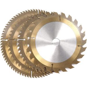 Cirkelzaagblad voor Hout en Kunststof - 160mm, 165mm of 185mm - 24/40/48/80T Snijschijf